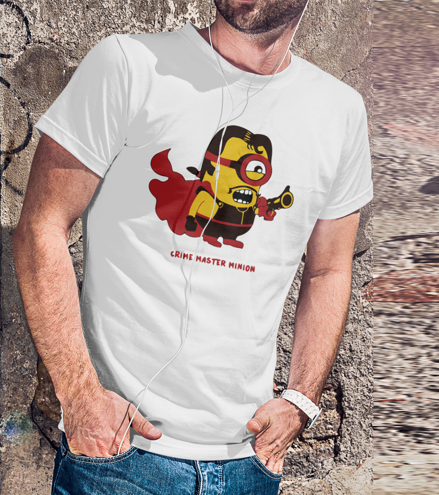Crime Master Minion Hero Fusion T-Shirt