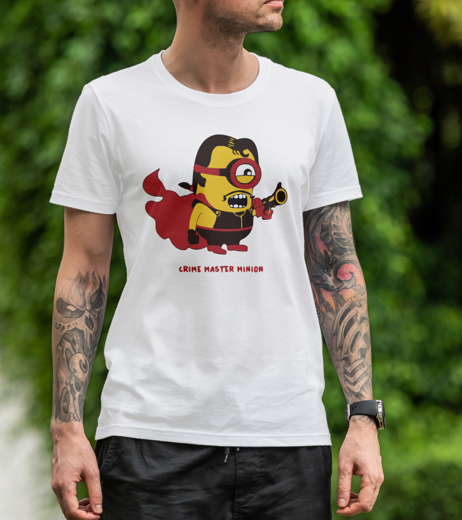 Crime Master Minion Hero Fusion T-Shirt