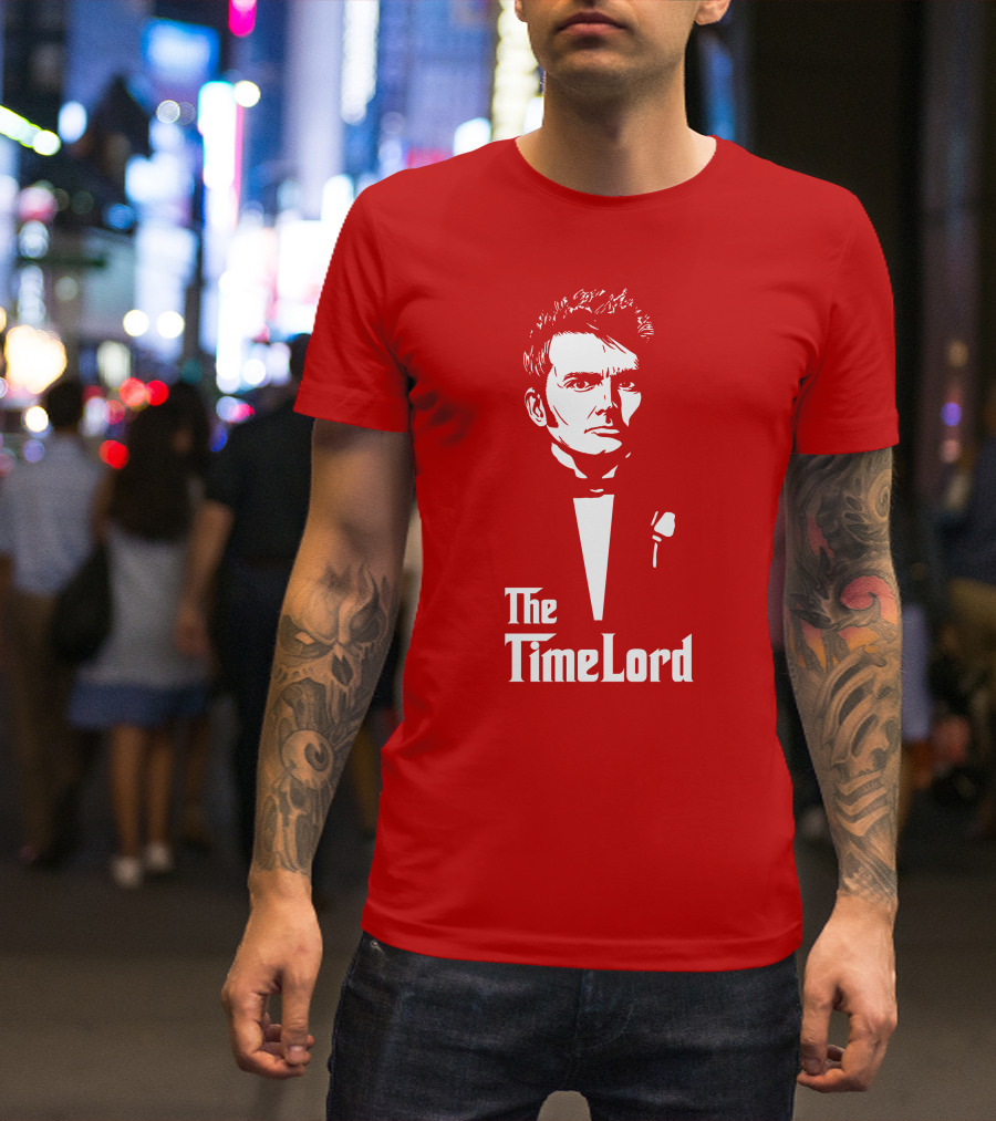 The Time Lord Doctor Who Godfather Mashup T-Shirt
