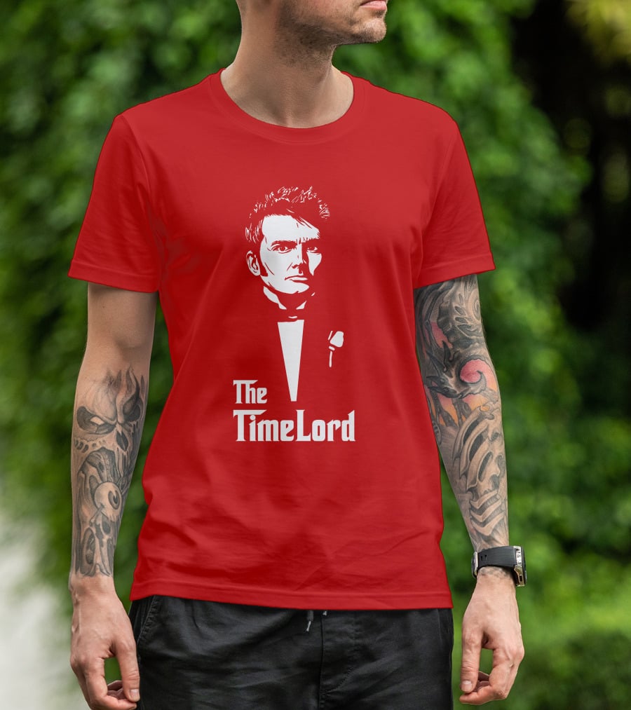 The Time Lord Doctor Who Godfather Mashup T-Shirt