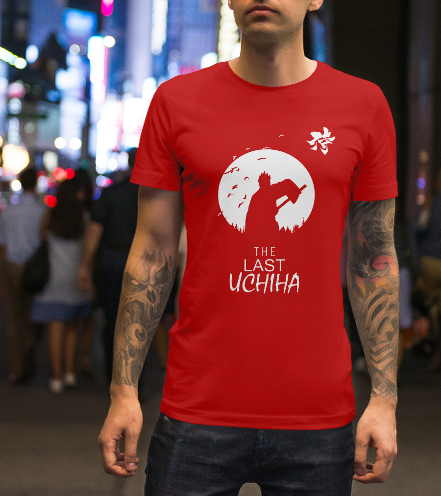 The Last Uchiha Samurai Moon T-Shirt