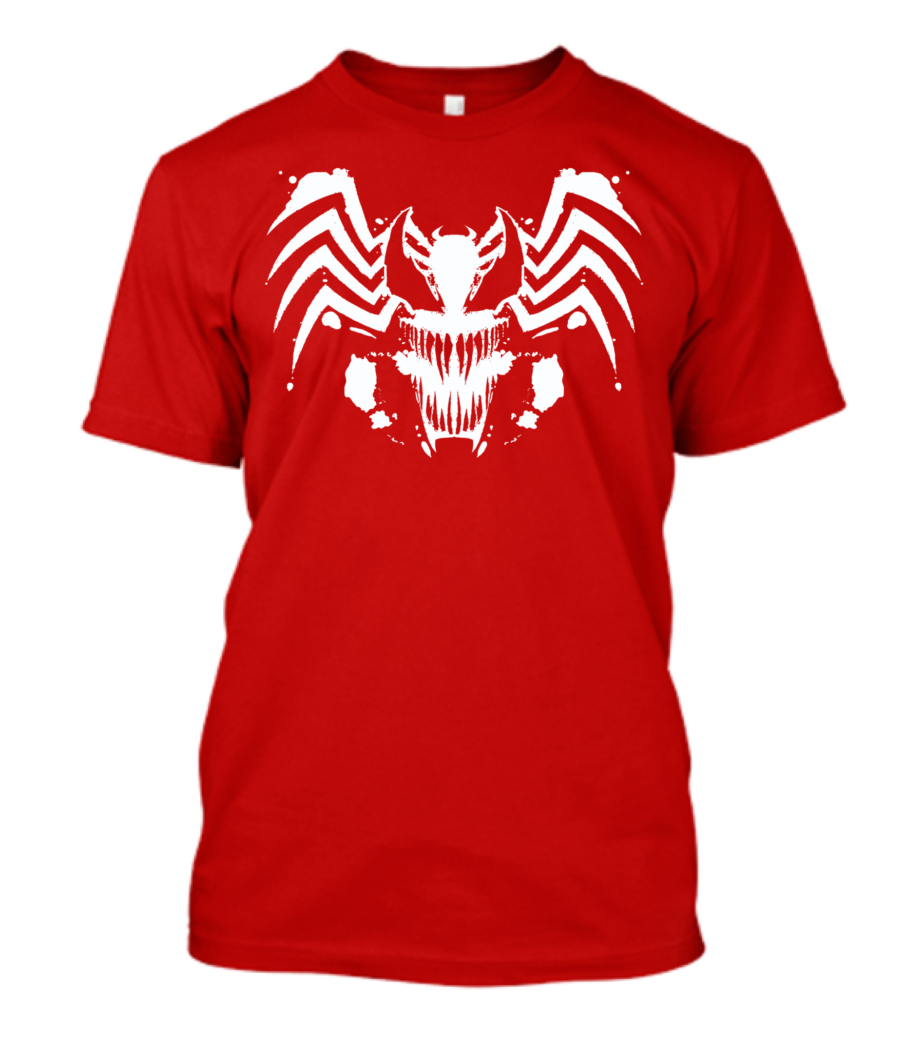 Venom Symbiote Rorschach Style Mask T-Shirt