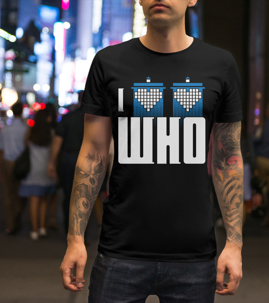 I Heart TARDIS Who T-Shirt