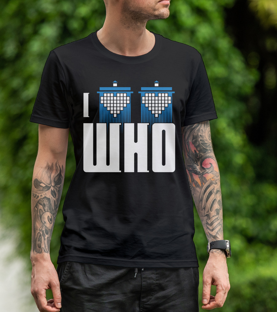 I Heart TARDIS Who T-Shirt