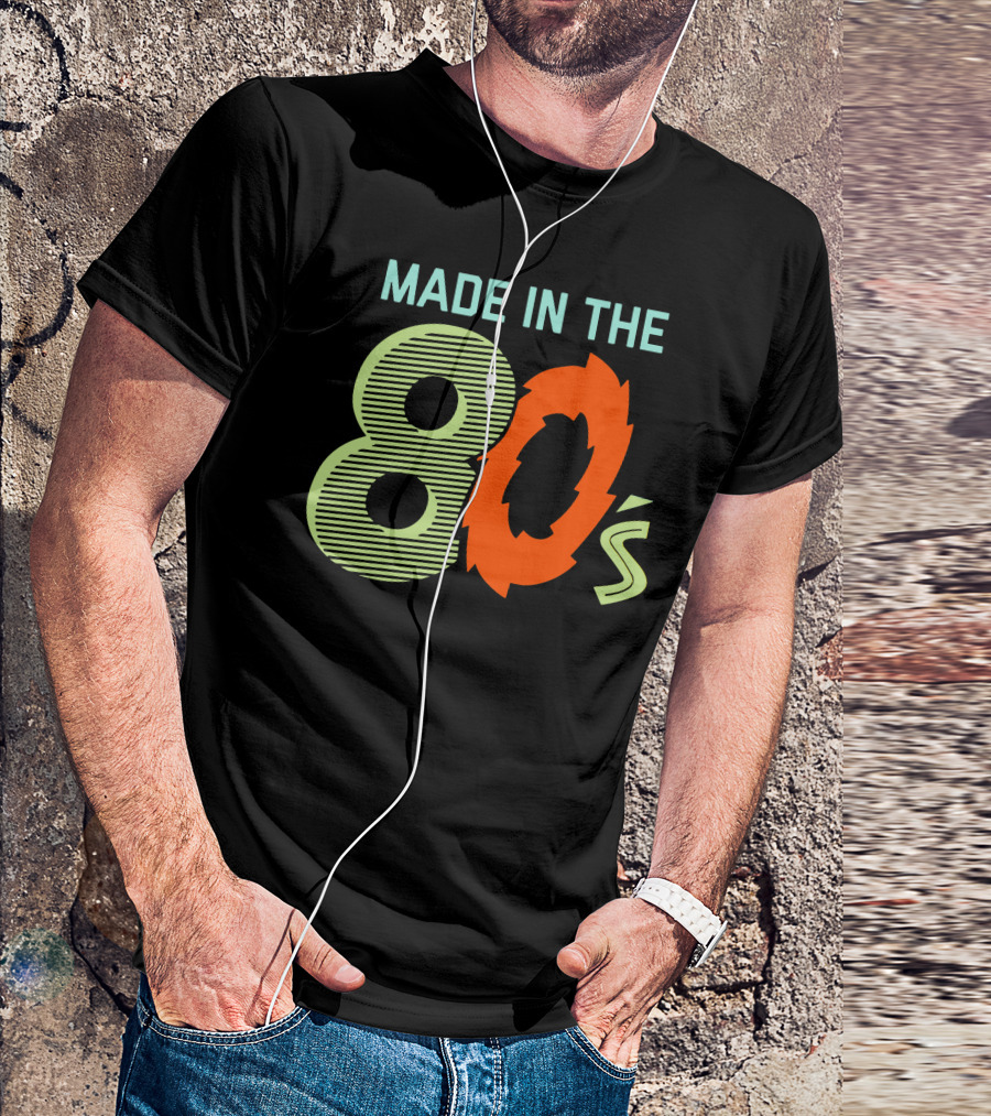 MADE IN THE 80'S Retro Style 80s Vibes T-Shirt