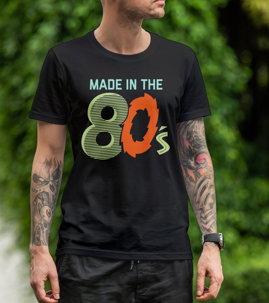 MADE IN THE 80'S Retro Style 80s Vibes T-Shirt