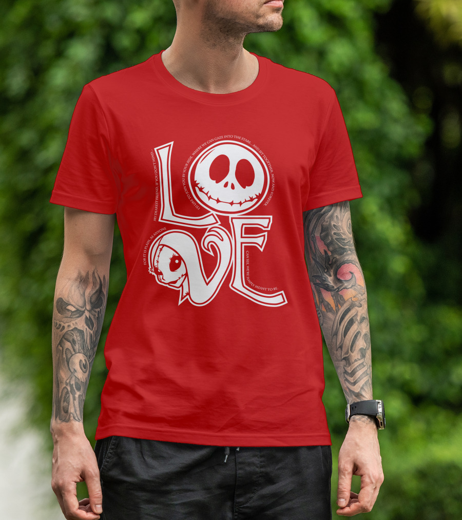 Love Is Eternal Nightmare Before Christmas T-Shirt