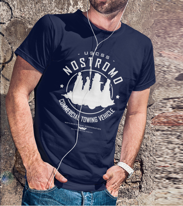 USCSS Nostromo Commercial Towing Vehicle Weyland-Yutani Building Better Worlds T-Shirt