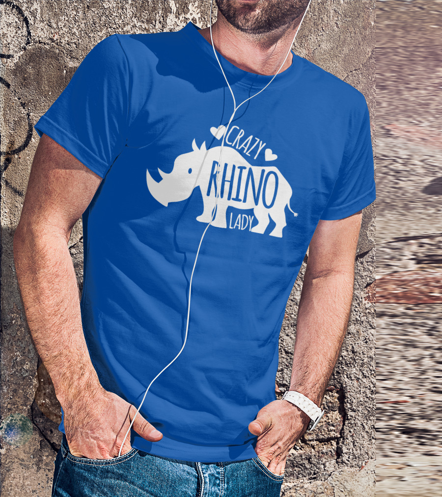 CRAZY RHINO LADY T-Shirt