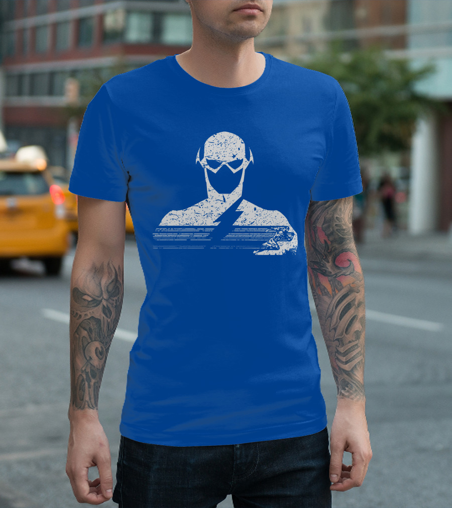 Speed Shadow Flash Superhero T-Shirt