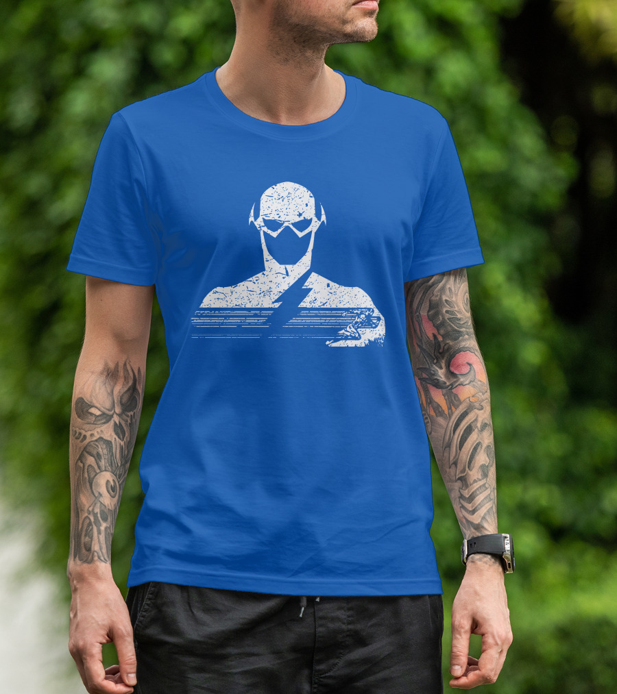 Speed Shadow Flash Superhero T-Shirt