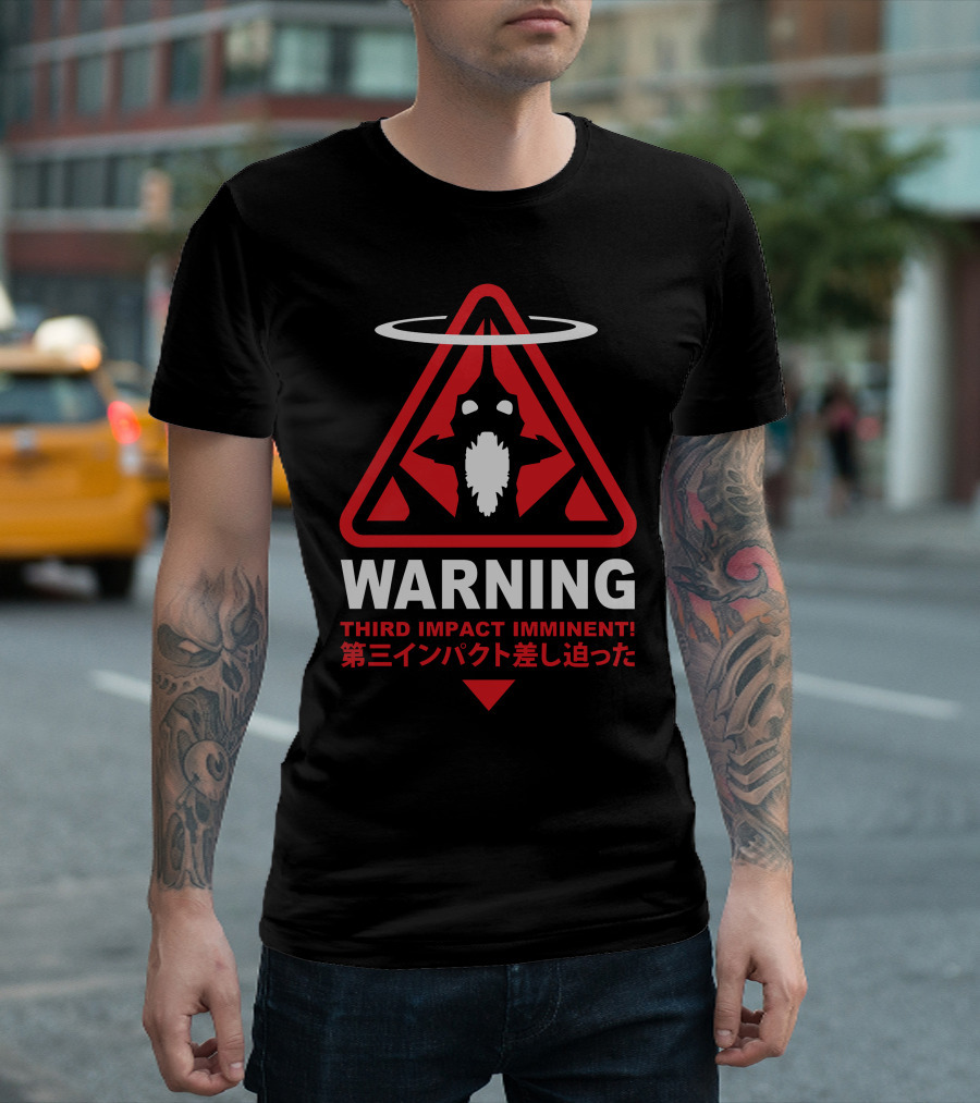 WARNING THIRD IMPACT IMMINENT T-Shirt