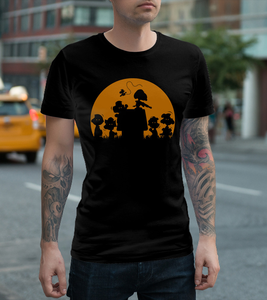 You're A Zombie Chuck Main Peanuts Halloween T-Shirt