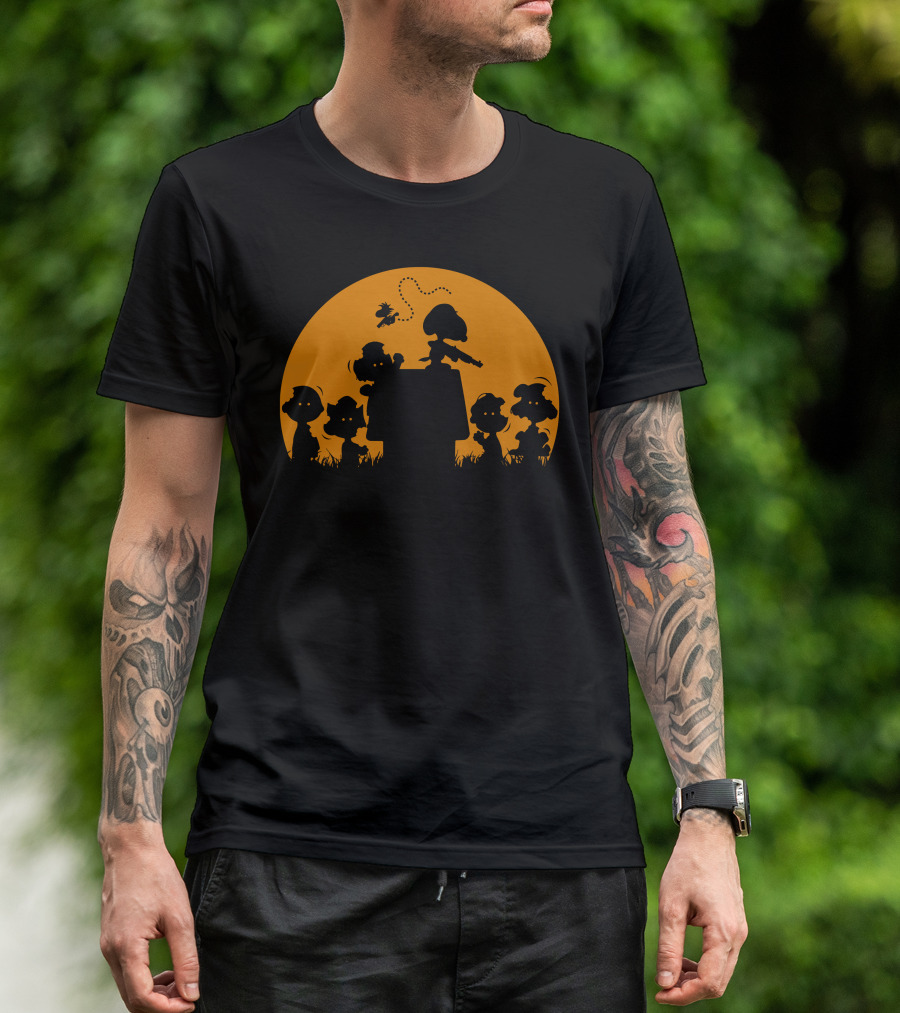 You're A Zombie Chuck Main Peanuts Halloween T-Shirt