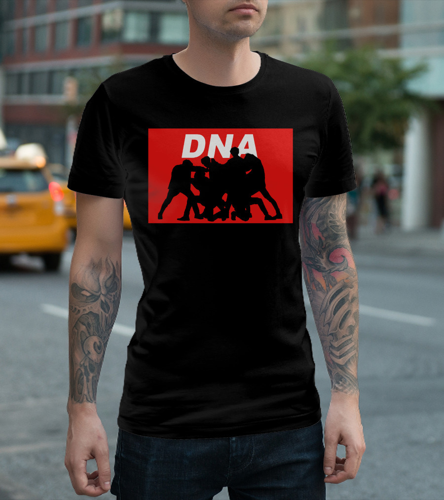 BTS DNA Silhouette Dance Formation T-Shirt