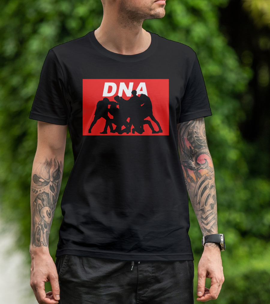 BTS DNA Silhouette Dance Formation T-Shirt