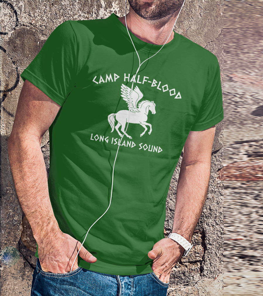 Camp Half Blood Pegasus Long Island Sound T-Shirt