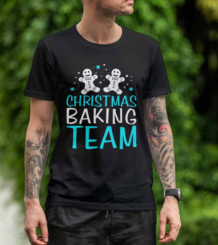 Christmas Baking Team Funny Gingerbread Baker T-Shirt