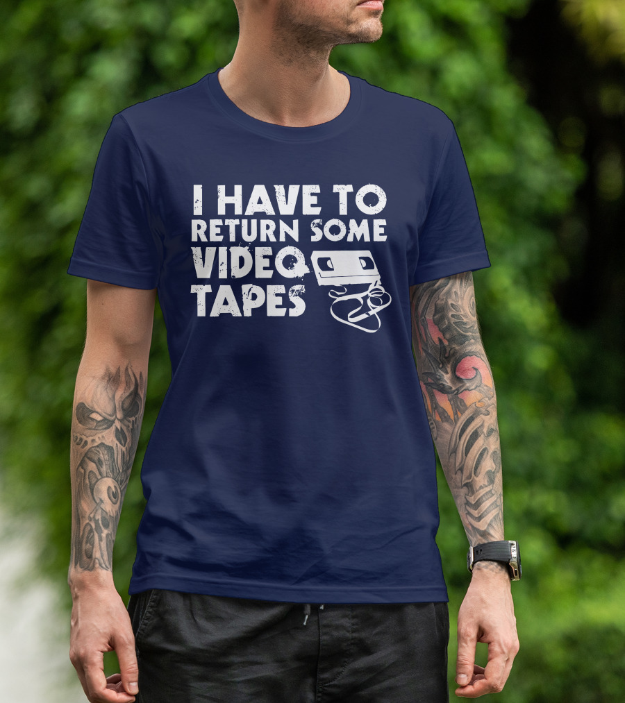 I Have To Return Some Video Tapes American Psycho T-Shirt