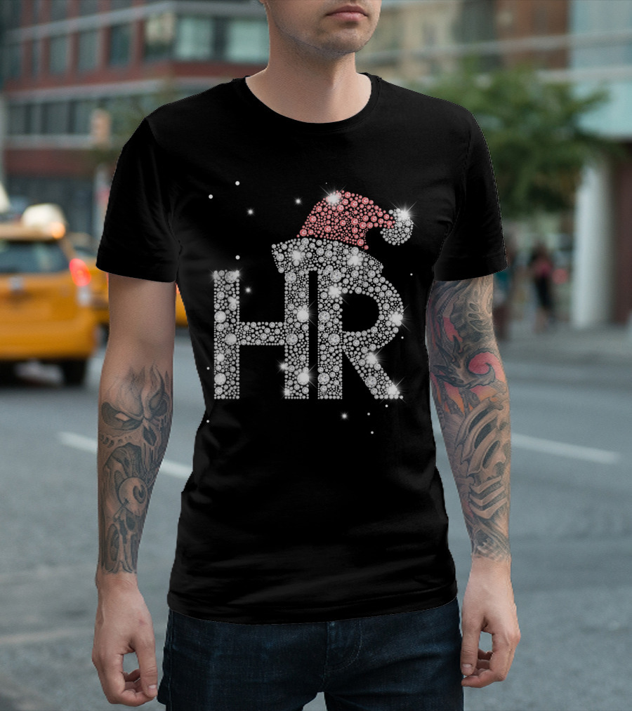 HR Santa Claus Christmas Human Resources T-Shirt