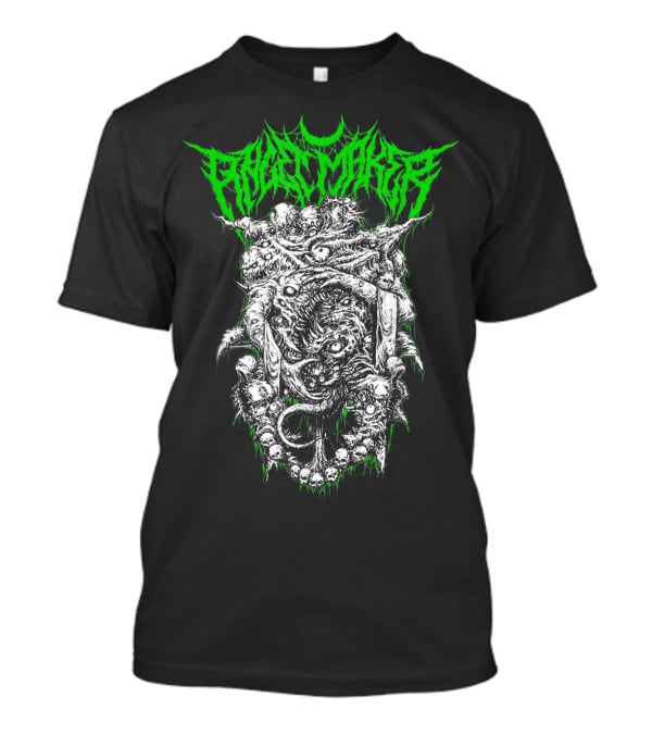 Angelmaker Death Metal Horror Skull T-Shirt
