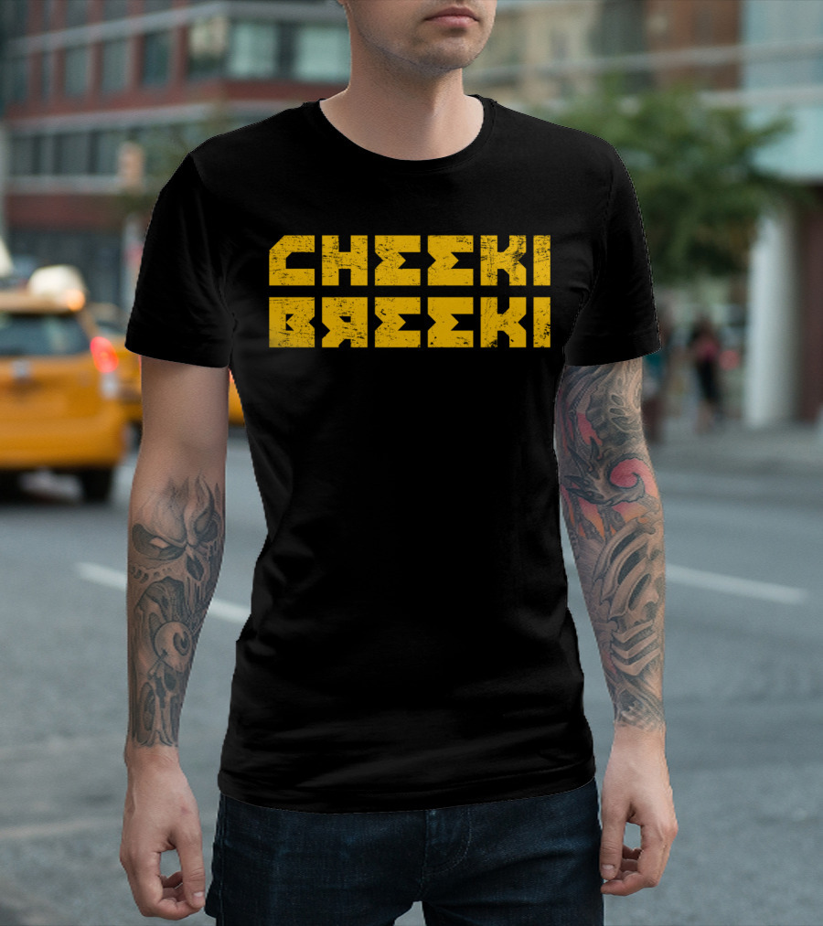 Cheeki Breeki Gopnik Slav Style Funny Gamer Retro T-Shirt