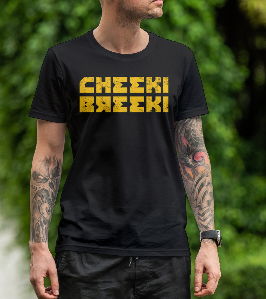 Cheeki Breeki Gopnik Slav Style Funny Gamer Retro T-Shirt