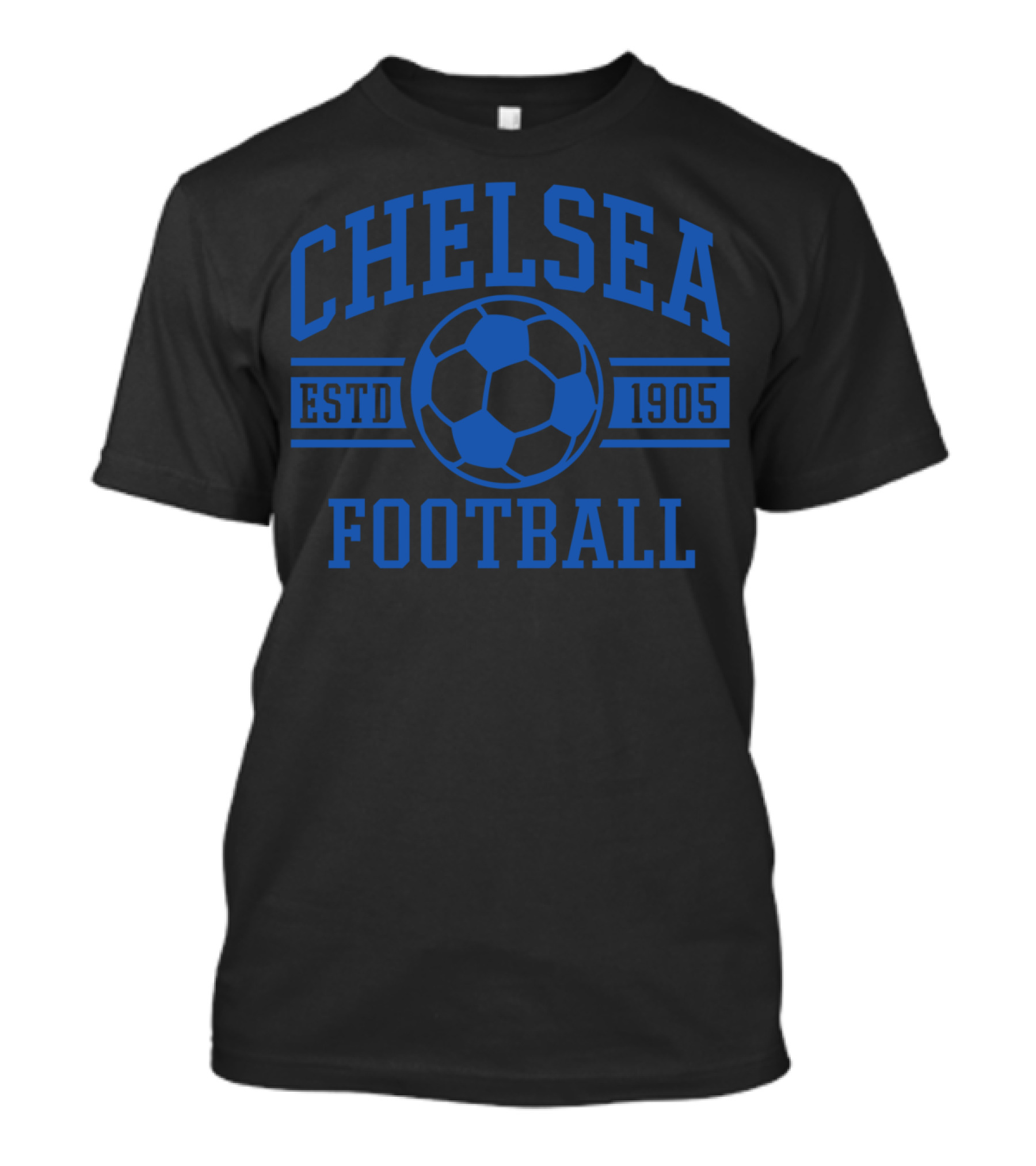 Chelsea Football Estd 1905 Blue Soccer T-Shirt