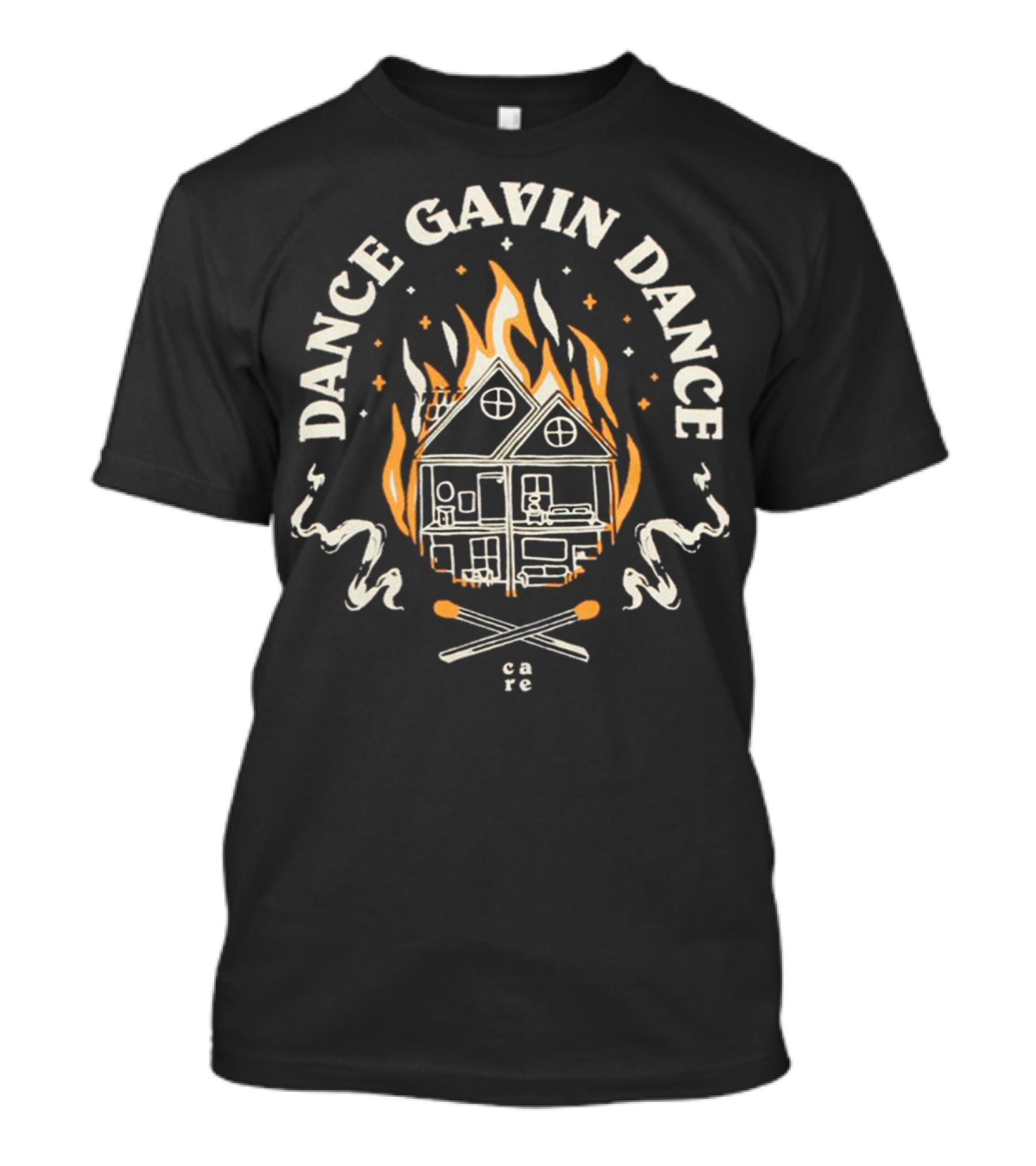 Dance Gavin Dance House On Fire Care T-Shirt
