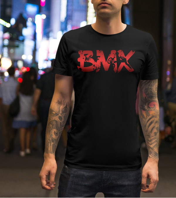 BMX Distressed Kids Bike Riders T-Shirt