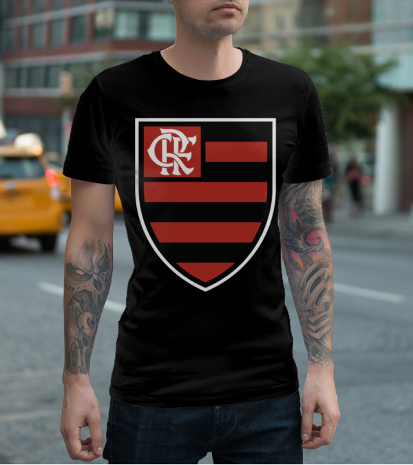 CR Flamengo Football Club Logo Emblem T-Shirt