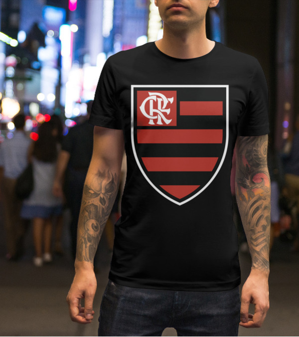 CR Flamengo Football Club Logo Emblem T-Shirt