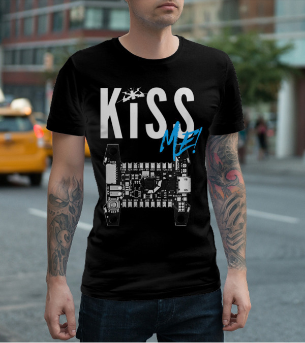 Kiss Me FPV Drone Flight Controller Circuit Board T-Shirt