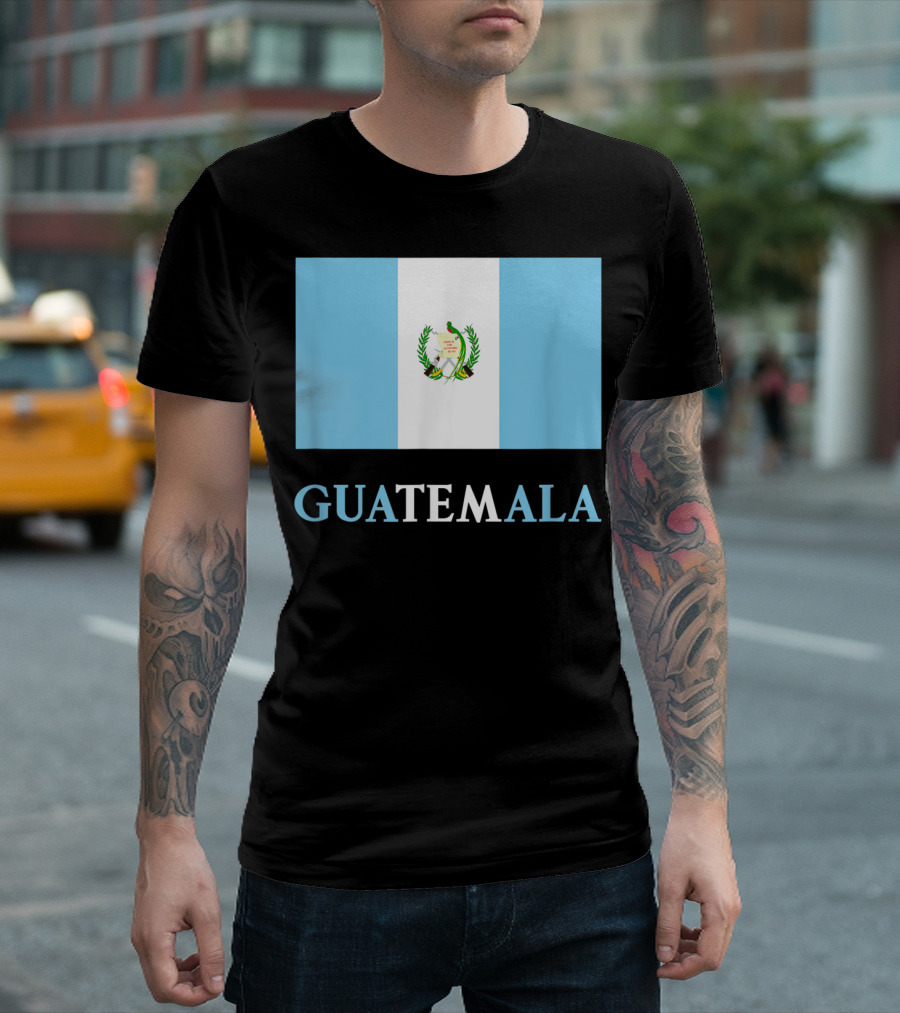 Guatemala Flag Bandera Guatemalteca Guatemala T-Shirt