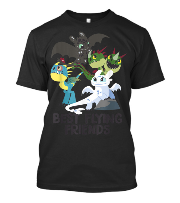 Best Flying Friends How To Train Your Dragon 3 Hidden World T-Shirt