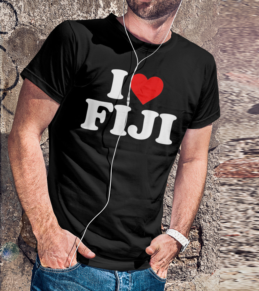 I Heart Fiji Love T-Shirt