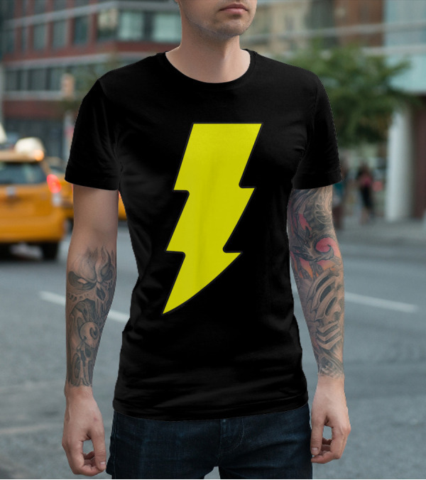 Shazam Lightning Bolt T-Shirt
