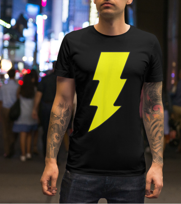 Shazam Lightning Bolt T-Shirt