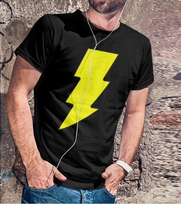 Shazam Lightning Bolt T-Shirt