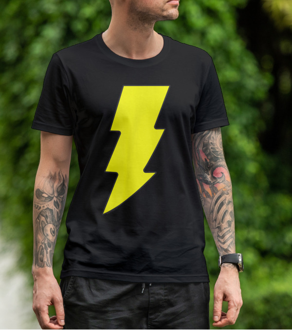 Shazam Lightning Bolt T-Shirt