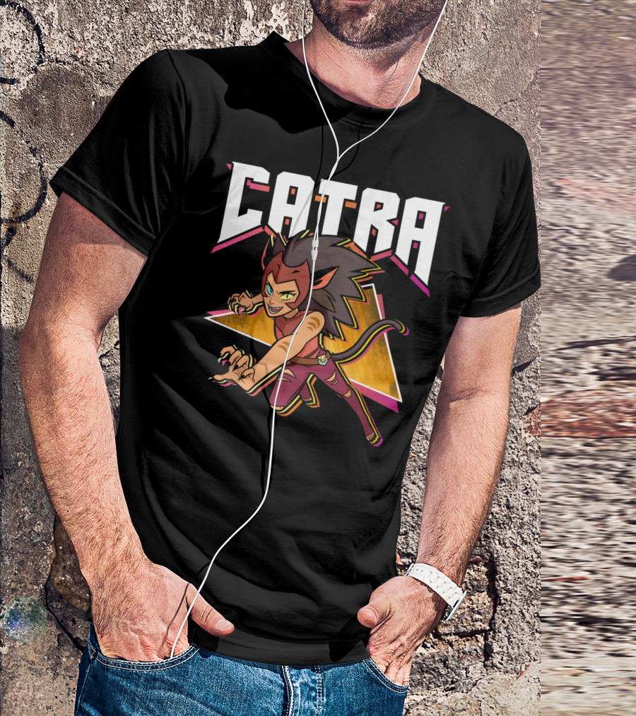 Catra Character Art From She-Ra And The Princesses Of Power Series T-Shirt