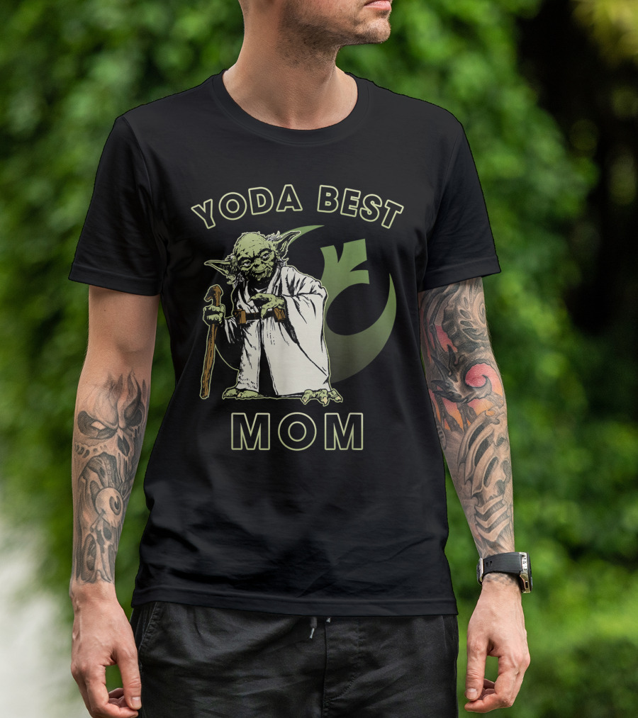Star Wars Yoda Best Mom Rebel Alliance T-Shirt