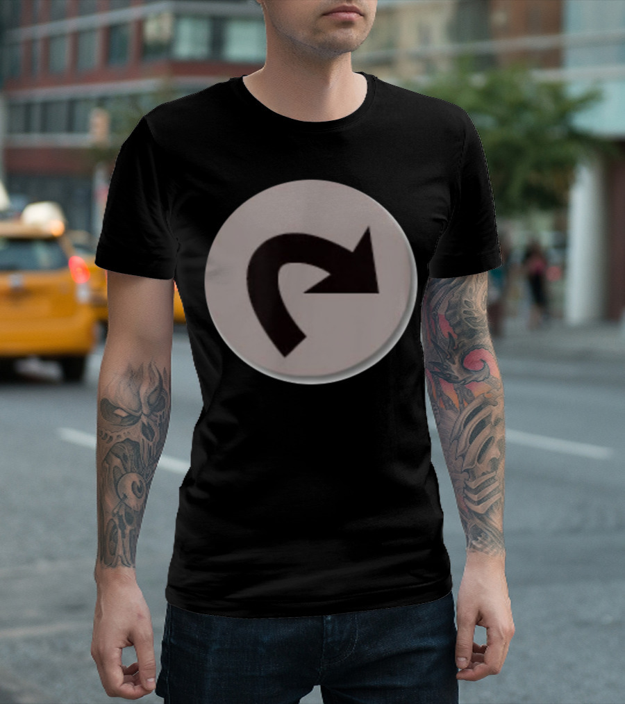 Tap Magic Fans Arrow Circle T-Shirt