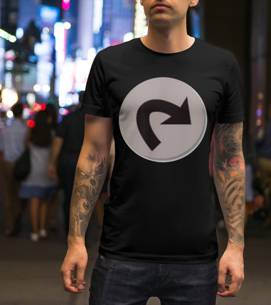 Tap Magic Fans Arrow Circle T-Shirt