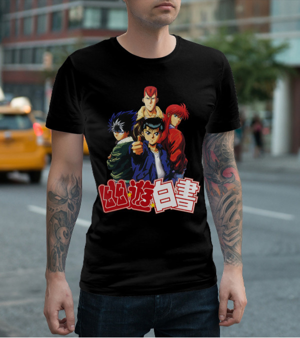 Yuyu Hakusho Anime Team Characters T-Shirt