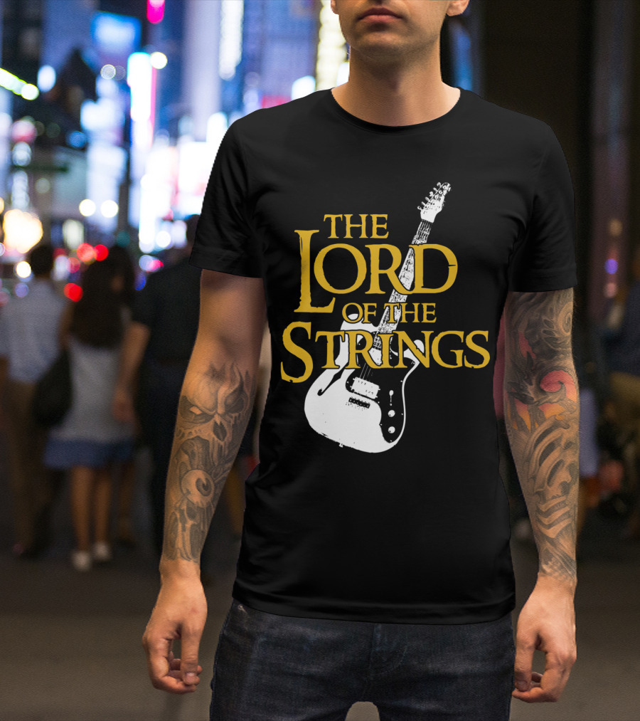 The Lord Of The Strings Electric Guitar T-Shirt