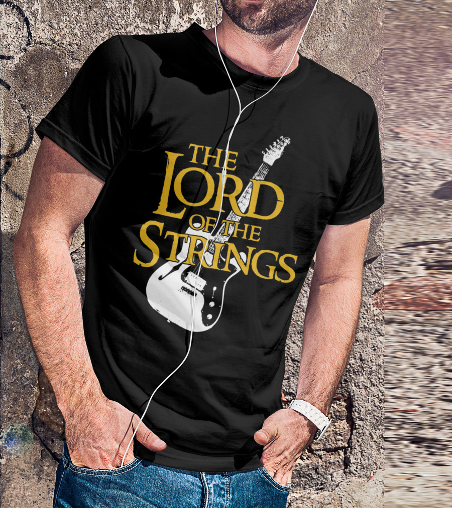The Lord Of The Strings Electric Guitar T-Shirt