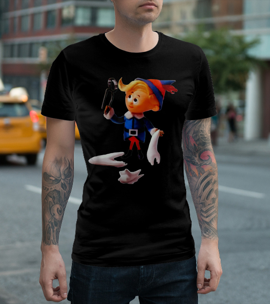 Vintage Christmas Special Dentist Elf from Rudolph the Red-Nosed Reindeer T-Shirt