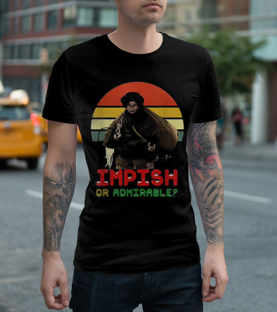 Impish Or Admirable Vintage Retro Sunset T-Shirt