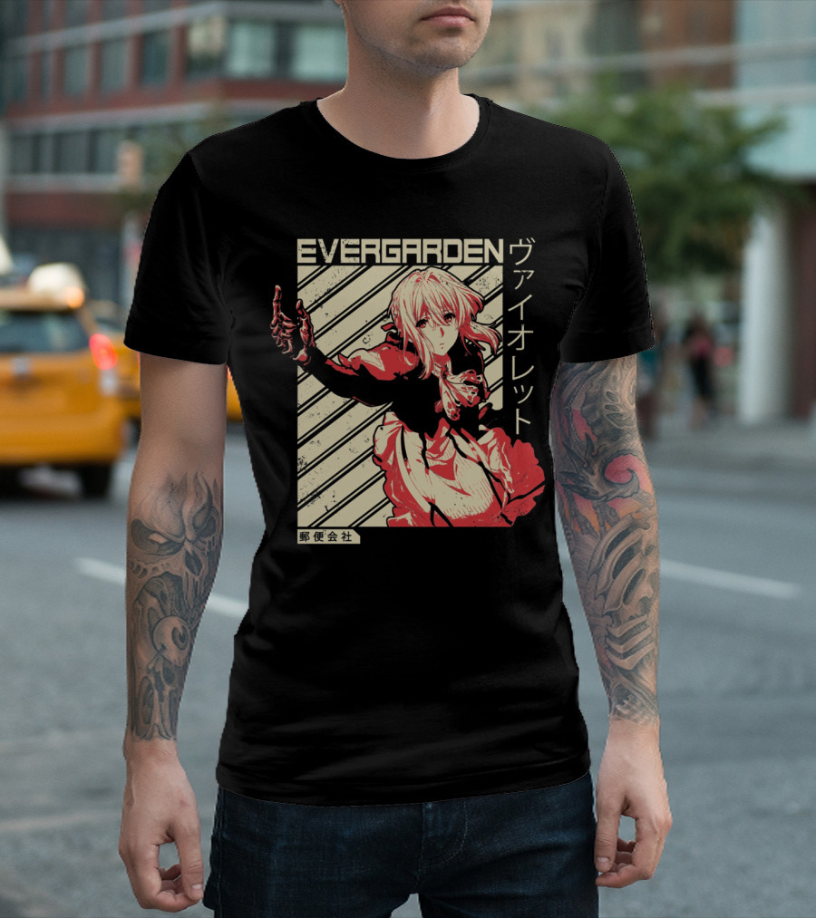 Evergarden Violet's Japanese Style Manga T-Shirt